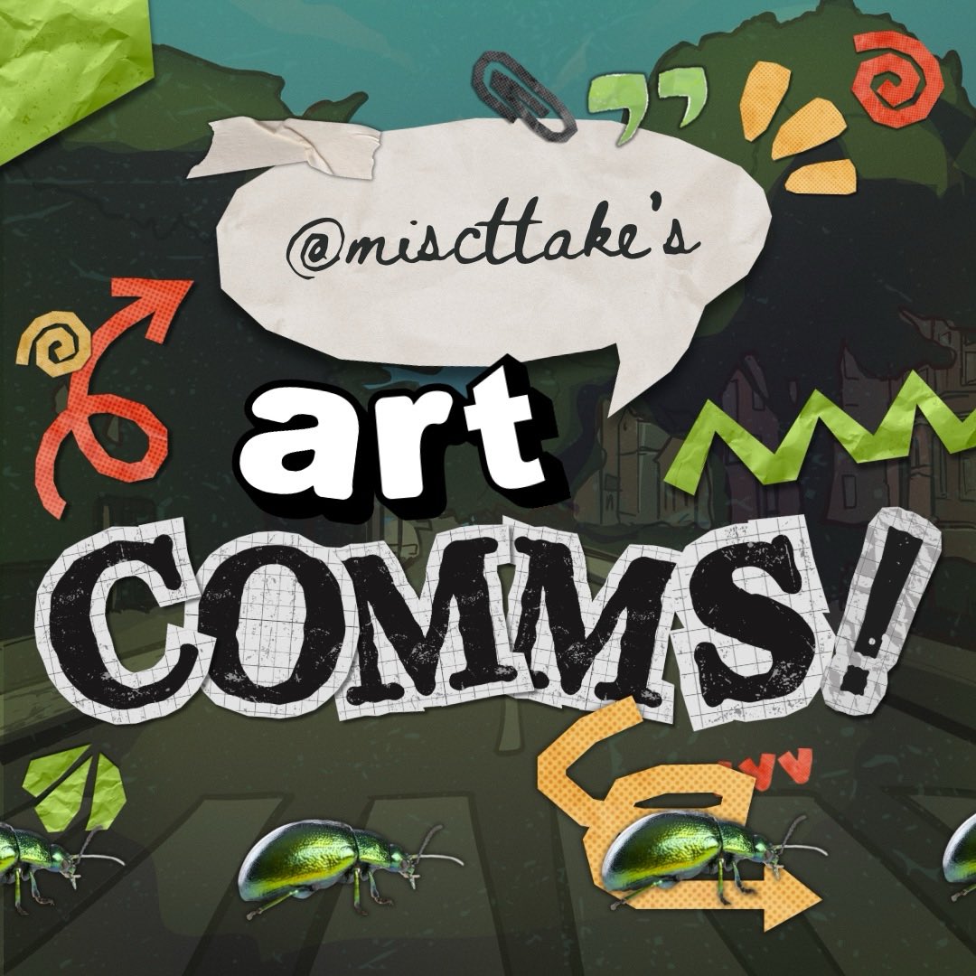 Miscttake's tweet image. WOW its 2 AM which means:
Misc opening art comms! Fantastic!
You commission me and I will make all ur dreams come true babes. 👅🪲
Shoot me a DM when you’re interested! (1/3) #artcommissions #artcomms