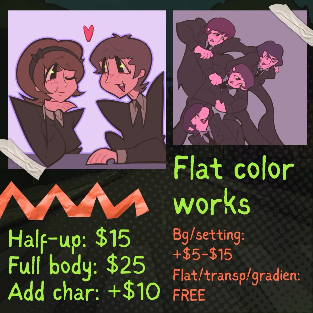 Miscttake's tweet image. WOW its 2 AM which means:
Misc opening art comms! Fantastic!
You commission me and I will make all ur dreams come true babes. 👅🪲
Shoot me a DM when you’re interested! (1/3) #artcommissions #artcomms