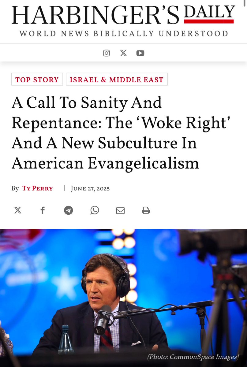I’m not surprised the unchurched left who have never picked up a Bible are confused about Israel.
I wasn’t expecting this much anti-Israel hatred from the “woke right” who have departed from the promises spelled out in black and white in God’s word.
READ this phenomenal article