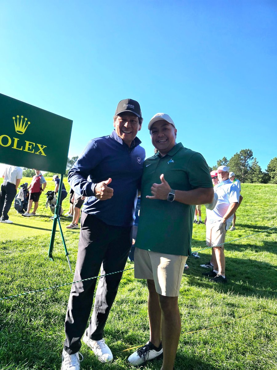 AMERINDRisk's tweet image. ⛳ AMERIND is proud to cheer on @NotahBegay3 as he competes in the 45th U.S. Senior Open!
A true ambassador for Indian Country—on and off the course. 
#USSeniorOpen #TeamAMERIND #NativeExcellence