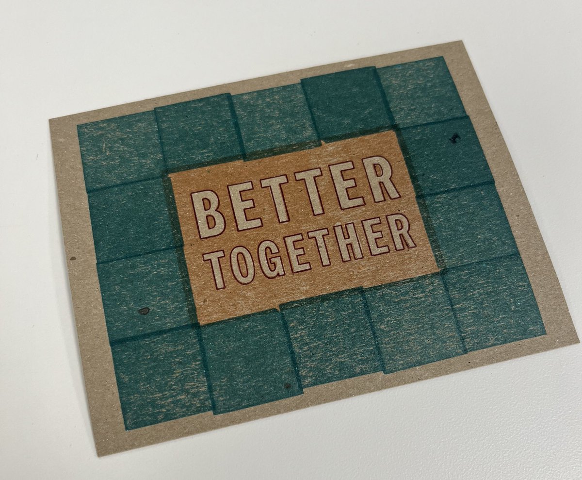 Always a great summer day when our fabulous #olchspride educators stop in. Today Ms. Greene dropped off a lovely postcard with our Better Together motto on it - a thoughtful gesture!