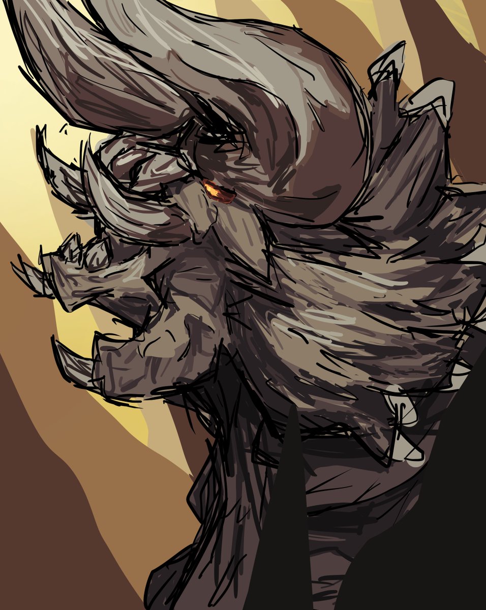 #MonsterHunter Diablos 

#art #MonsterHunterWilds