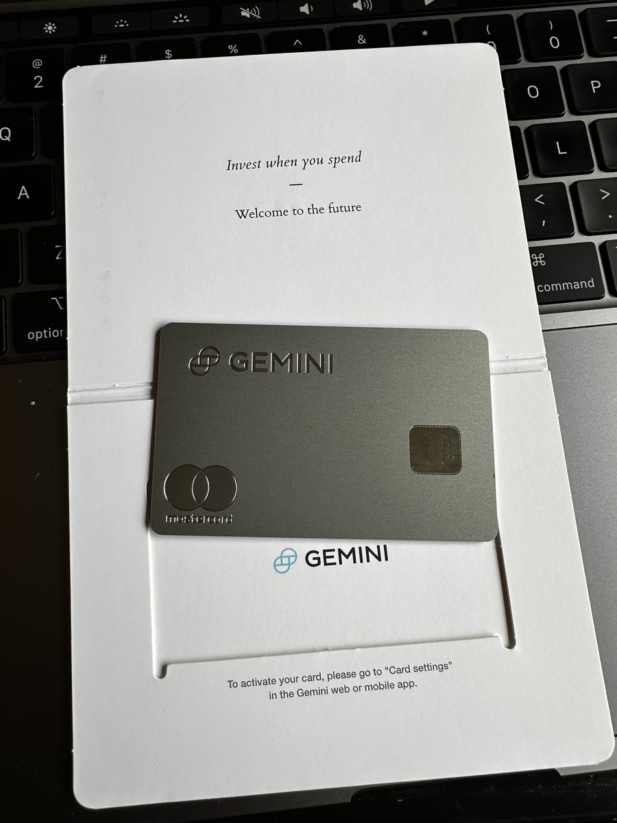 Wondering why I don't get an orange card, like the cool kids... <a href="/tyler/">Tyler Winklevoss</a> <a href="/Gemini/">Gemini</a>