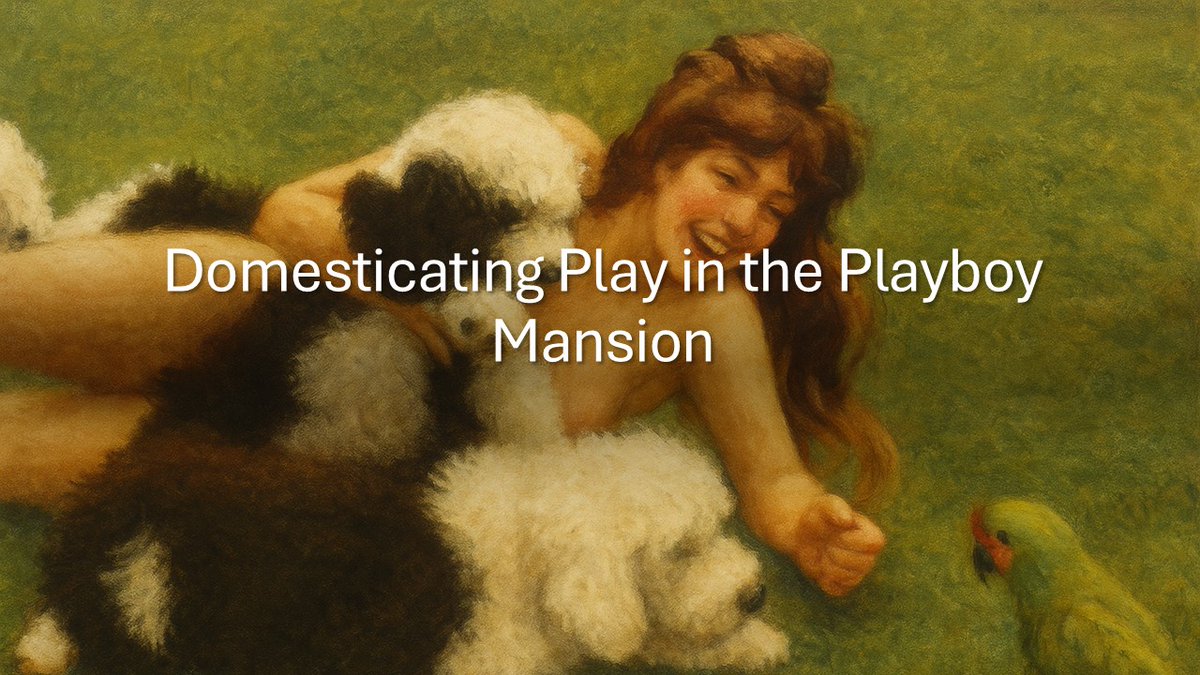 Presenting at #DiGRA in Valletta, Malta next week:

Wednesday 1100: Domesticating Play at the Playboy Mansion (full paper: lnkd.in/dhFfT8JM)

Thursday 1630: Follow the Bunny: Play and the Structuring of Affective Labour
(Draft: lnkd.in/dXshb4ar)