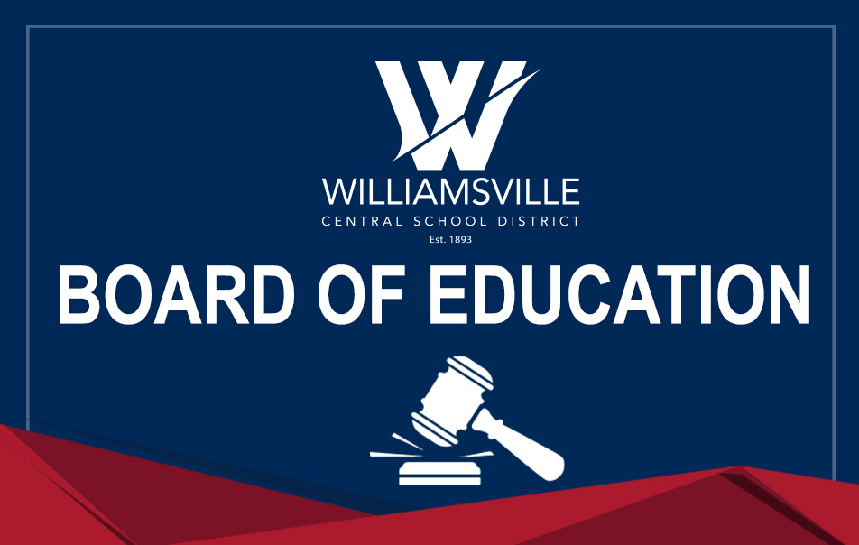 WCSD_K12's tweet image. The Williamsville Board of Education will hold a Board Meeting tonight at approximately 7:00 p.m.
View the agenda here: go.boarddocs.com/ny/williams/Bo…