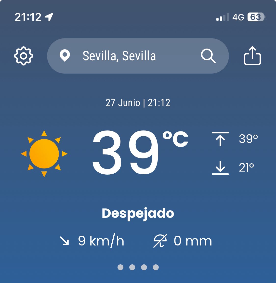 ⏰ 21:12h   🌡️ 39°C

Y tú, qué tal?