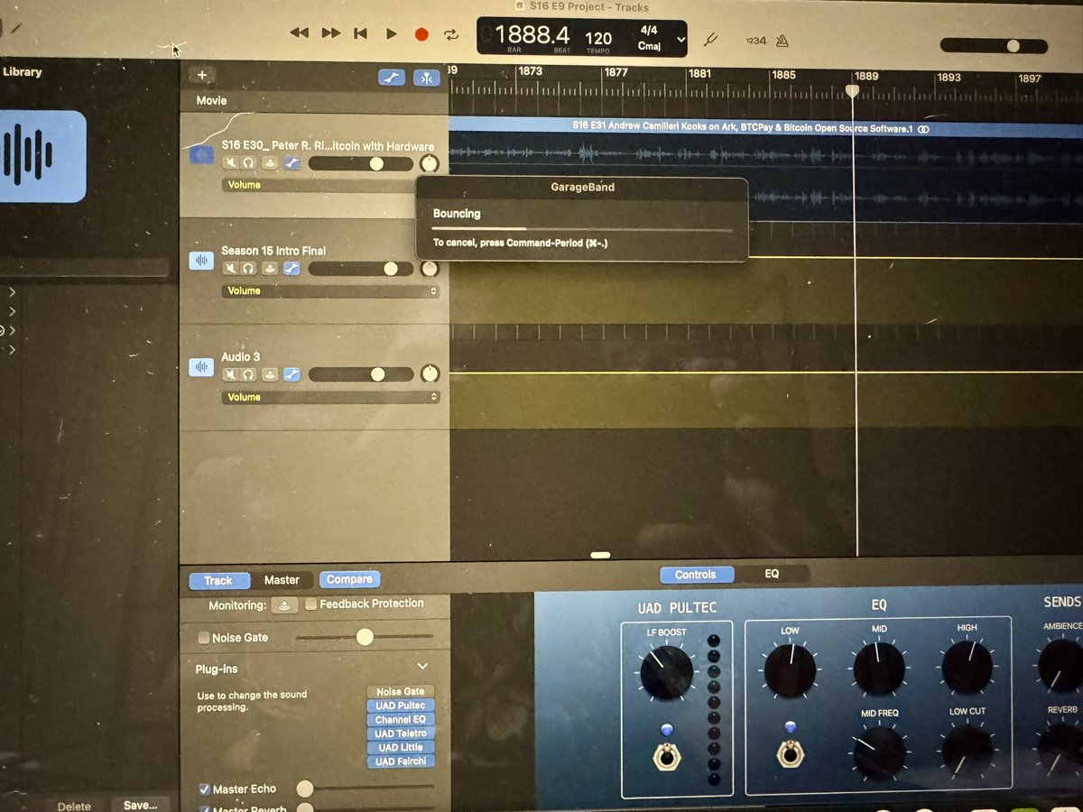 VLAD HOSTS THE BEST PODCAST IN BITCOIN (@thevladcostea) on Twitter photo In the process of exporting the merged audio of last night’s interview with <a href="/MrKukks/">Kukks(Andrew Camilleri) 👾</a>
It’s a 3h conversation in which he talks about his work on <a href="/ArkLabsHQ/">Ark Labs</a> & <a href="/BtcpayServer/">BTCPay Server</a>
In ~30 minutes you should find it on Spotify/Apple Podcasts/Fountain
Then I’ll reupload the video too! In the process of exporting the merged audio of last night’s interview with <a href="/MrKukks/">Kukks(Andrew Camilleri) 👾</a>
It’s a 3h conversation in which he talks about his work on <a href="/ArkLabsHQ/">Ark Labs</a> & <a href="/BtcpayServer/">BTCPay Server</a>
In ~30 minutes you should find it on Spotify/Apple Podcasts/Fountain
Then I’ll reupload the video too!
