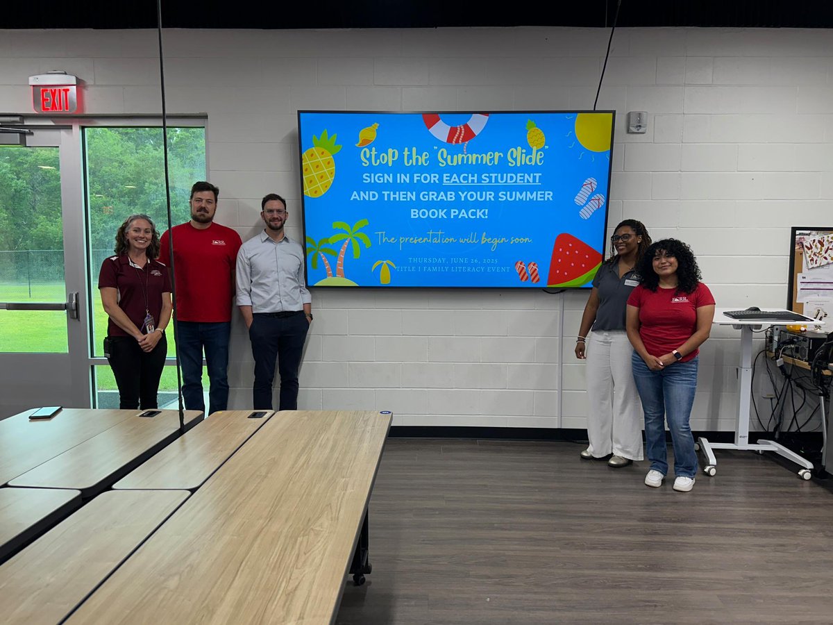 TheFCRR's tweet image. Big thanks to FSU Schools for hosting yesterday’s Summer Reading &amp;amp; Math event! 📚➕
We’re proud to partner in creating joyful, hands-on learning experiences that inspire young minds. 💡💙

#FSUS #SummerLearning #ReadingAndMath #EducationPartners