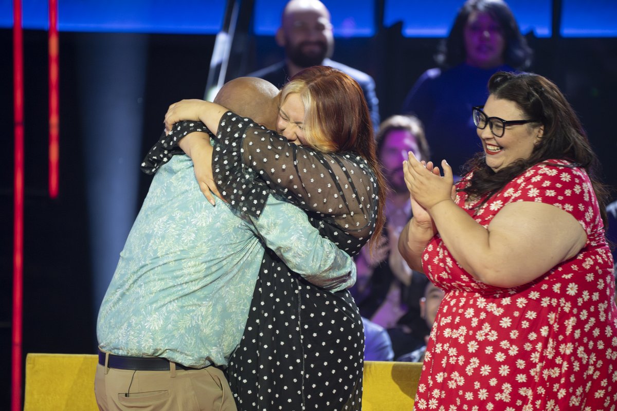 TVPressYourLuck's tweet photo. We're THIS excited #PressYourLuck returns with new episodes Thursday, July 10 on ABC. You best believe we're streaming on Hulu this weekend to prepare! https://t.co/KxwEoEBbKg