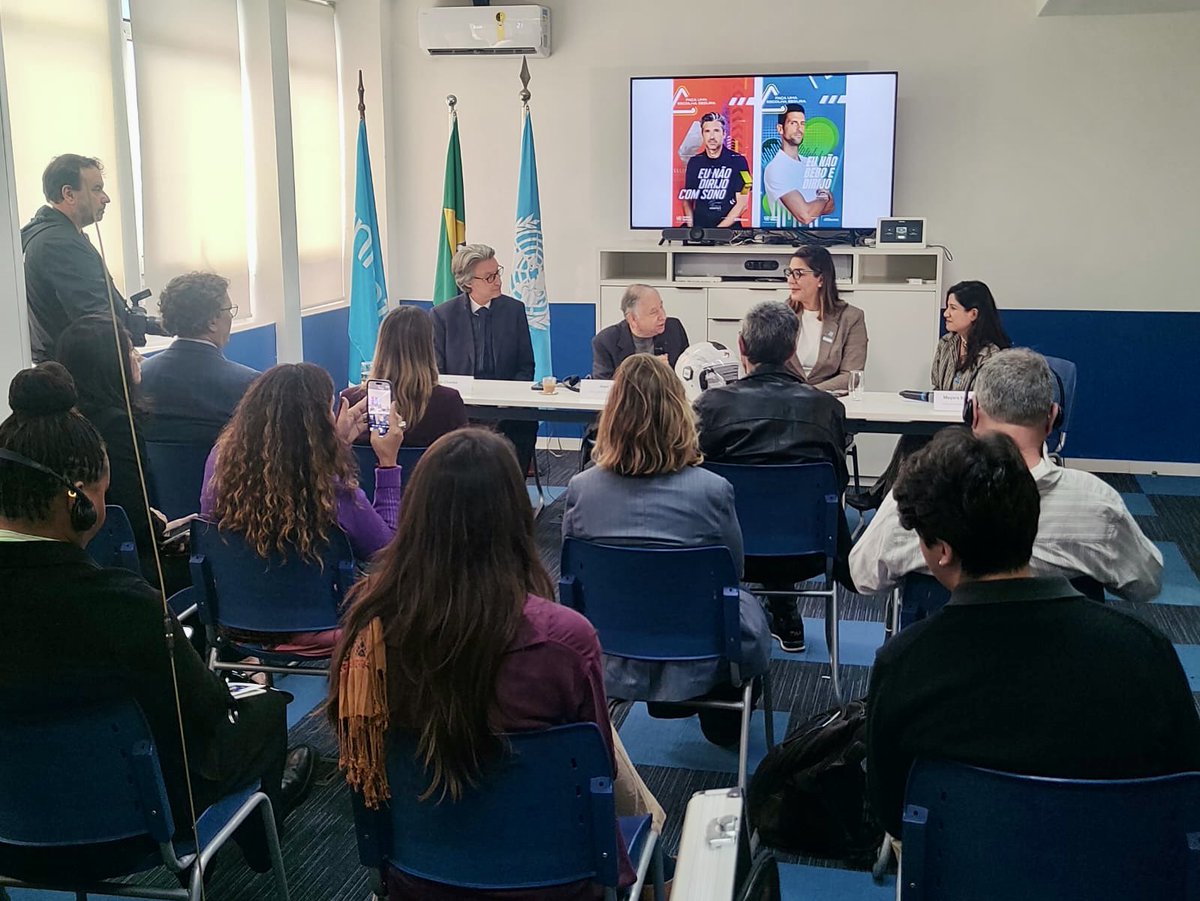 JeanTodt's tweet image. In São Paulo today 🇧🇷, we launched the UN Global Campaign in Brazil with @UN @JCDecauxGlobal, and committed national leaders 🤝✨
Together, we’re turning awareness into action to save lives across Latin America 🌎❤️🩹
#UNGlobalRoadSafety #Brazil #RoadSafety #SilentPandemic 🚗🛡️