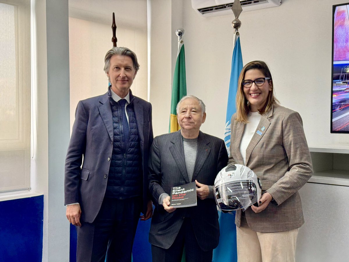 JeanTodt's tweet image. In São Paulo today 🇧🇷, we launched the UN Global Campaign in Brazil with @UN @JCDecauxGlobal, and committed national leaders 🤝✨
Together, we’re turning awareness into action to save lives across Latin America 🌎❤️🩹
#UNGlobalRoadSafety #Brazil #RoadSafety #SilentPandemic 🚗🛡️