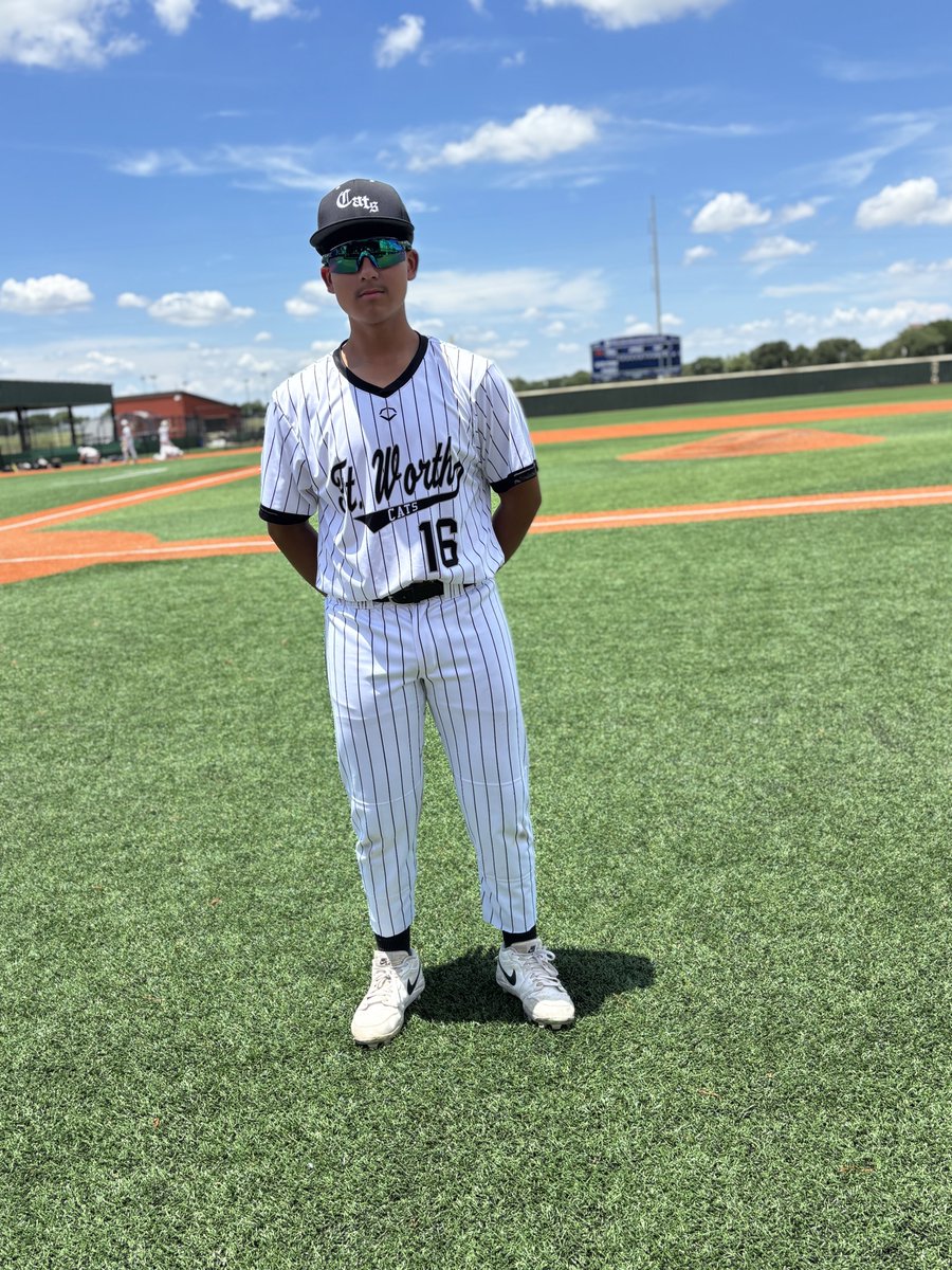 F: <a href="/FWCats_Kirby/">Ft. Worth Cats Baseball Club</a> White 16U 10, Dallas Spin Bostick 0
PoG: David Ellington 3-3, 3 RBI, 3 R
Notable: <a href="/moreno_alb54673/">Albert Moreno</a> 4 IP, 4 K, 0 ER