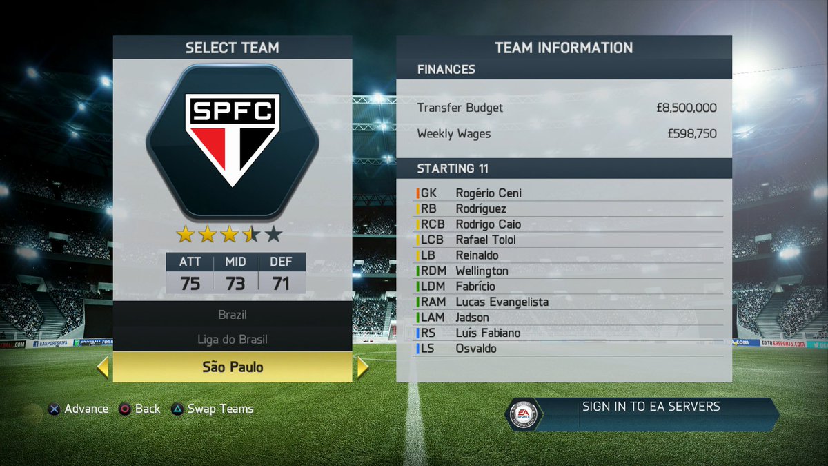 It’s been such a long time since we had a licensed Brazilian League in 
Career Mode.
#FC26 🤞🏻 ⏱️