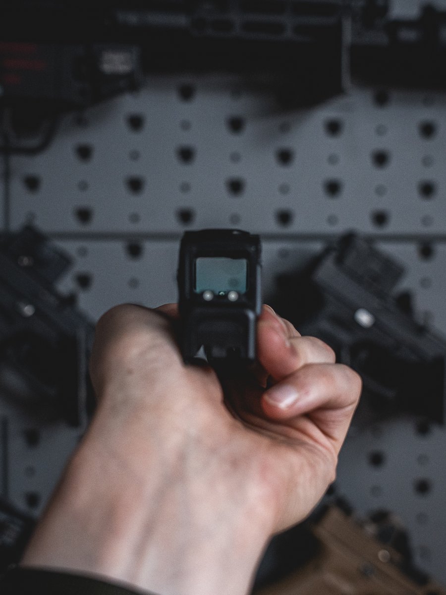 JagerWerks's tweet image. Okay, so I’ve had many questions about the MPS, or front of optic Acro cut, or 509T where people want irons to clear a suppressor… They won’t. This is a standard height set of Trijicon irons on an MPS cut with the MPS. They are usable. And LOW.