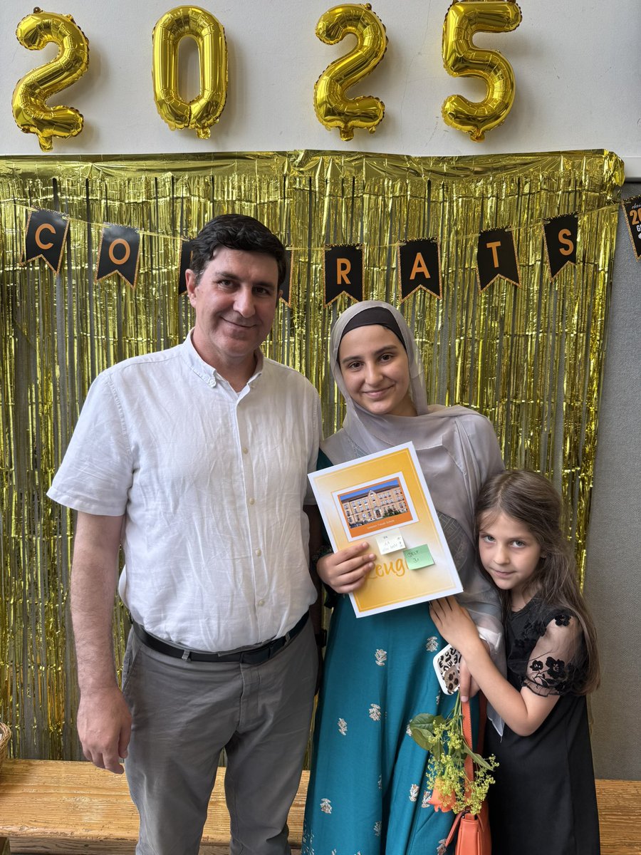 sharyobee's tweet photo. Proud of my daughter Arzo Aryobee—top of her 10th grade class in Germany &amp; earned a DELF B1 French certificate. A reminder that Afghan girls can shine when given a chance. Let’s reopen the doors of education for Afghan girls in Afghanistan. https://t.co/yeoKHczfLp