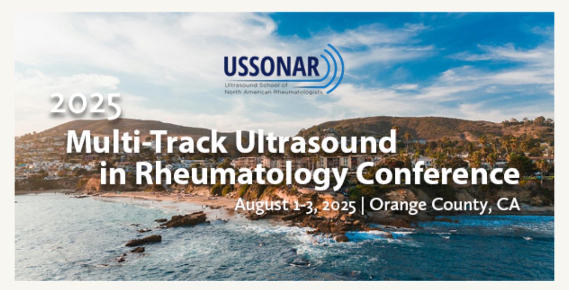 USSONAR_Rh's tweet image. Summer is calling ...We are excited this year's conference will be in heart of OC, minutes from Disneyland and some of California’s most iconic beaches
Perfect for a summer time getaway!
#ultrasound #ussonar #Rheumatology#meded #POCUS
