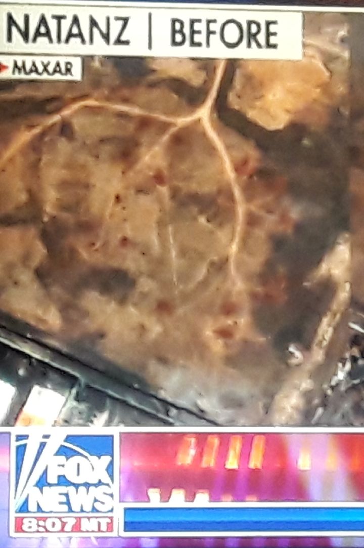 My Dad could see drift wood turn into art. I watched the news the other day saw this image. A Map of Iran, Can U see, What I see. I'll give a little hint. If u could look into the eye of a bull.