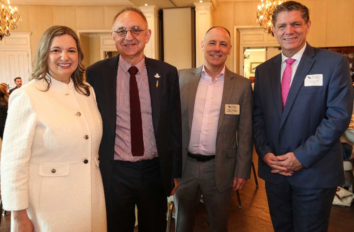 Honored to deliver Arlington’s “State of the County” Address and connect with dedicated business &amp; civic leaders! From strengthening Arlington’s social safety net to supporting local businesses through economic hardship, Arlington is stepping up. Together we’ll get through this!