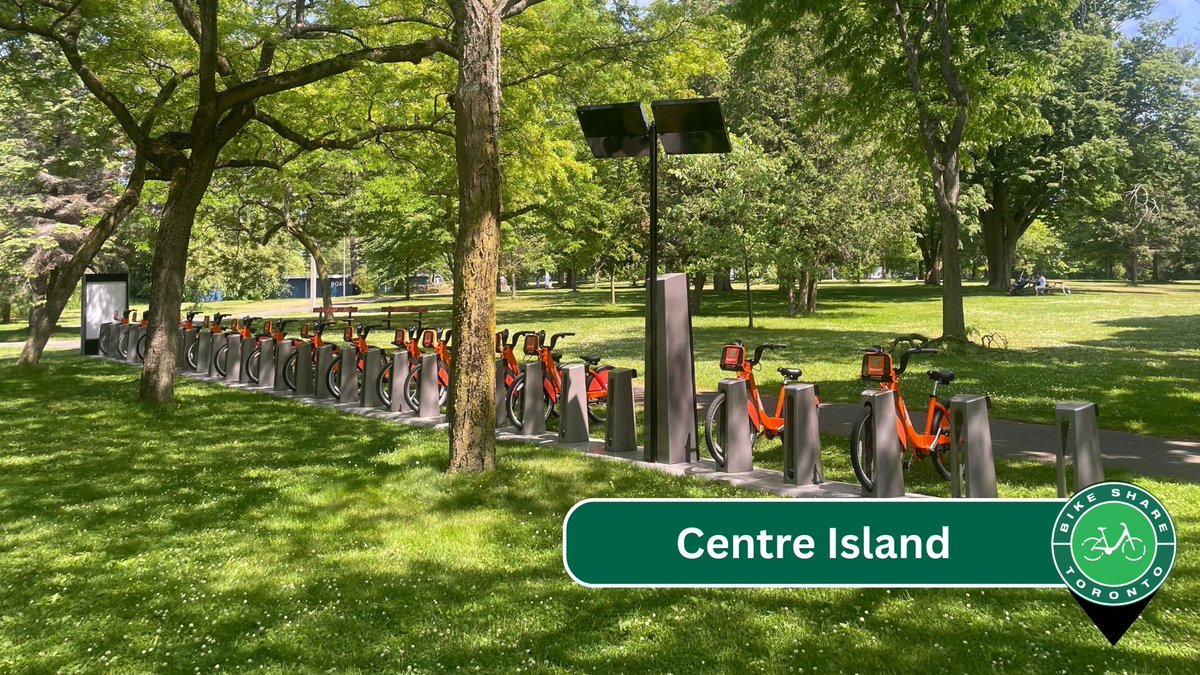 BikeShareTO's tweet image. Big news for everyone heading to the Toronto Islands! 🌊
The Islands pilot project just got bigger — we’ve expanded to include two new stations:
🚲 Gibraltar Point Beach
🚲 Centre Island
bikesharetoronto.com/toronto-island…
Explore more. Ride farther. #BikeShareTO