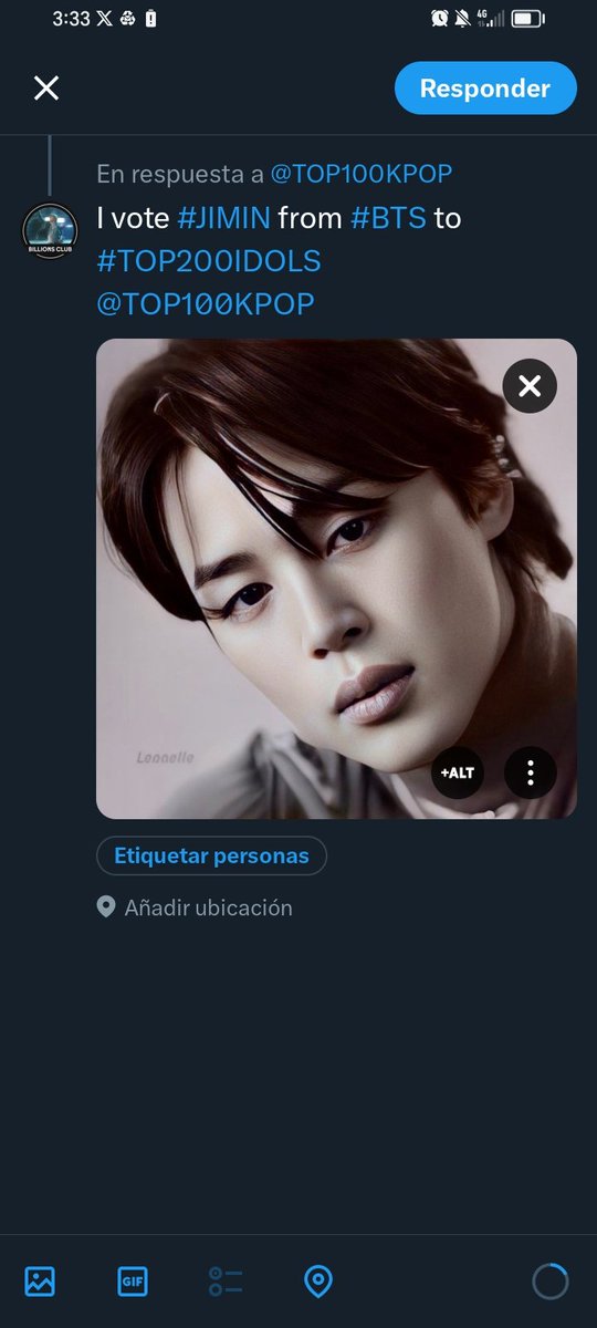patbs3's tweet photo. @TOP100KPOP I vote #JIMIN from #BTS to
#TOP200IDOLS @TOP100KPOP https://t.co/3940LB74gx