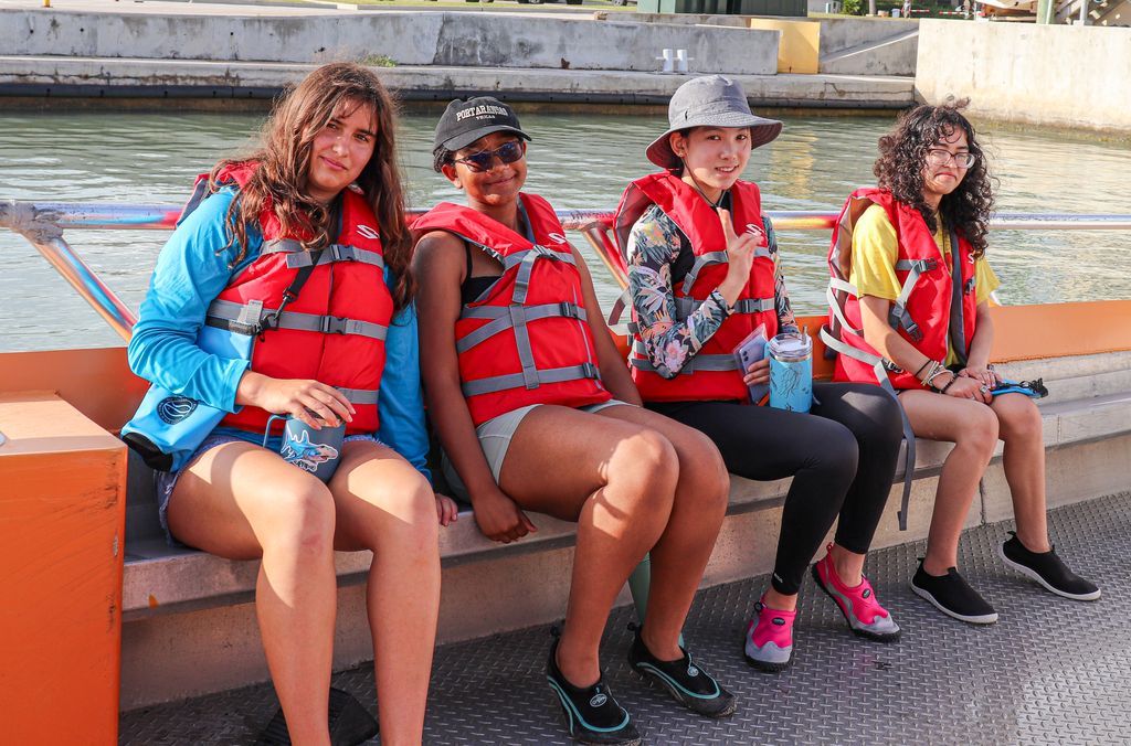 UTMSI's tweet image. UT Summer Science has concluded after three impactful weeks in Port Aransas. Students engaged in snorkeling, fishing, marine technology, and fieldwork.
Thanks to our sponsors and partners!
More programs: utmsi.utexas.edu