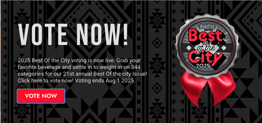 ❤️🖤❤️ Let's show our Charger pride by making Albuquerque Academy the #1 Private School 🥇– AGAIN! – in the Albuquerque the Magazine Best of the City readers poll. Vote now at 
abqthemag.com/best-of-the-ci…. 

#AlbuquerqueAcademy #AcademyChargers #BestoftheCity