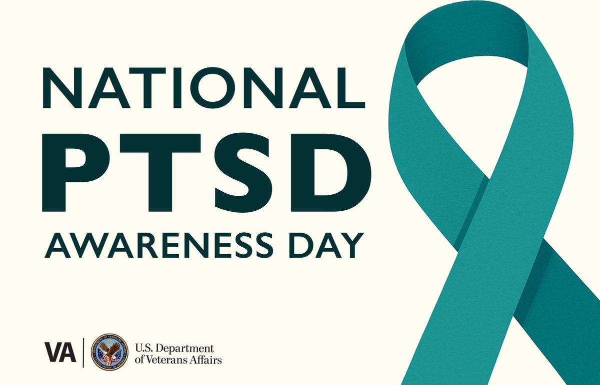 On National PTSD Awareness Day we honor Veterans and survivors of trauma by raising awareness about PTSD. Let's break the stigma, recognize the signs and promote effective treatments. Seeking help is a sign of strength, visit: ptsd.va.gov/index.asp