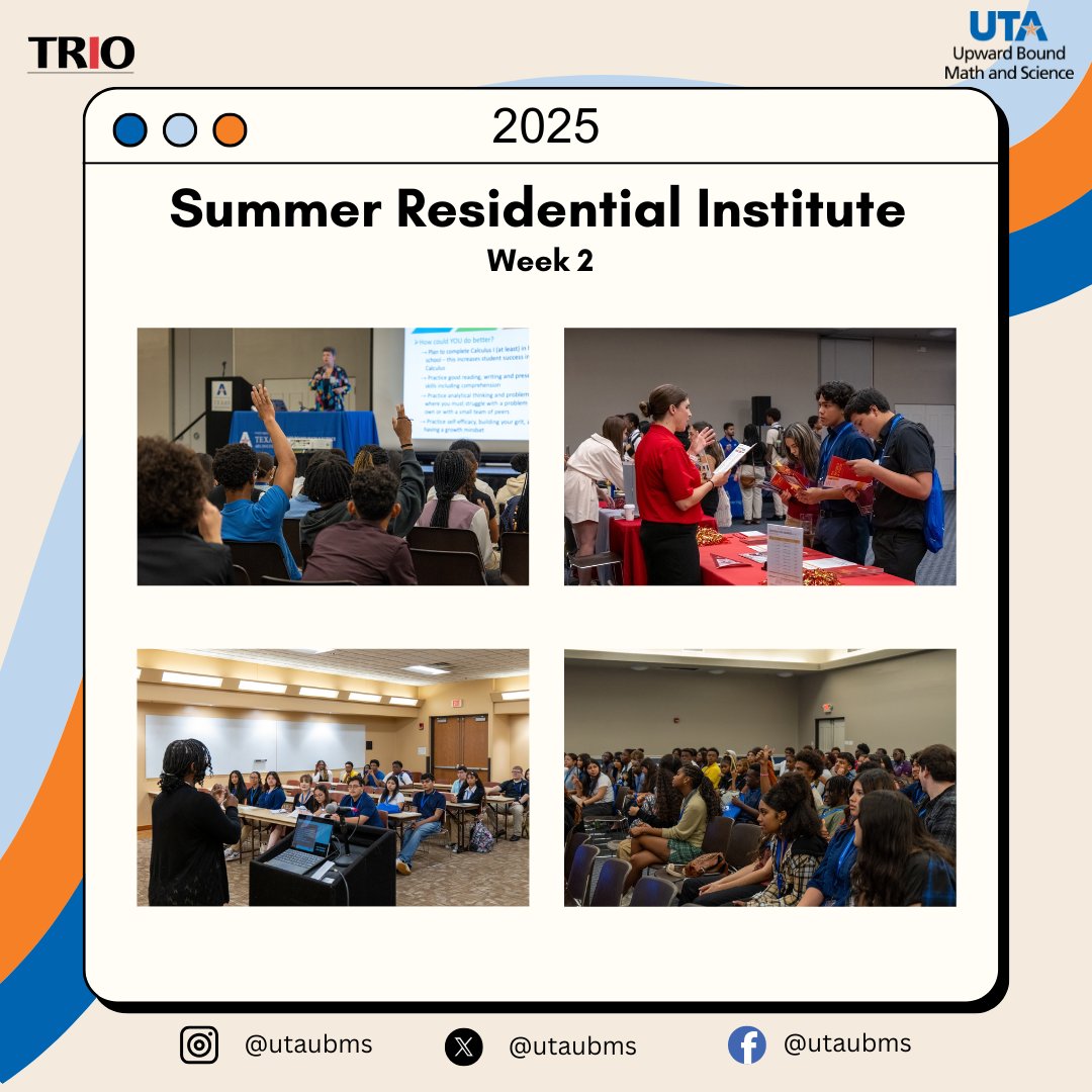 One of our highlight events is our College to Career (C2C) Connections Conference; a conference style day, with a college fair, speakers, and lots of info. This event even brings alumni back to talk to our students. #TRIOworks #ProtectTRIO
<a href="/texastrioassoc/">Texas TRIO Association</a> <a href="/SWASAPTRiO/">SWASAP</a> <a href="/COETalk/">Council for Opportunity in Education</a>