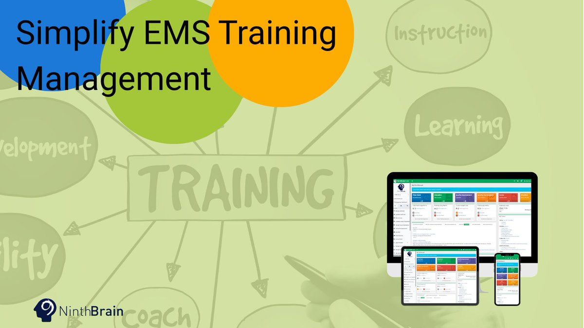 Still tracking EMS CE credits with spreadsheets? 😬  Ninth Brain simplifies training management so you can focus on care, not chaos.  📄 CE uploads  📅 Event tools  ✅ Compliance-ready  #EMS #CETracking #NinthBrain  🔗 ninthbrain.com/resources/ems-…