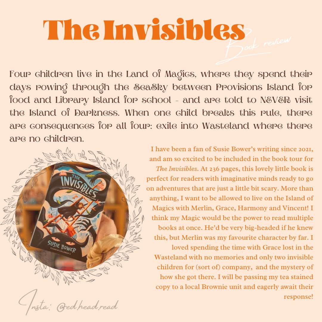 helen (taylor’s version) 📚 (@helenjslater) on Twitter photo It’s my stop on the #blogtour for The Invisibles by <a href="/susienottbower/">Susie Bower</a> 🩵 Thank you to <a href="/PushkinChildren/">Pushkin Children's Books</a> for gifting me a copy of the book! It’s my stop on the #blogtour for The Invisibles by <a href="/susienottbower/">Susie Bower</a> 🩵 Thank you to <a href="/PushkinChildren/">Pushkin Children's Books</a> for gifting me a copy of the book!