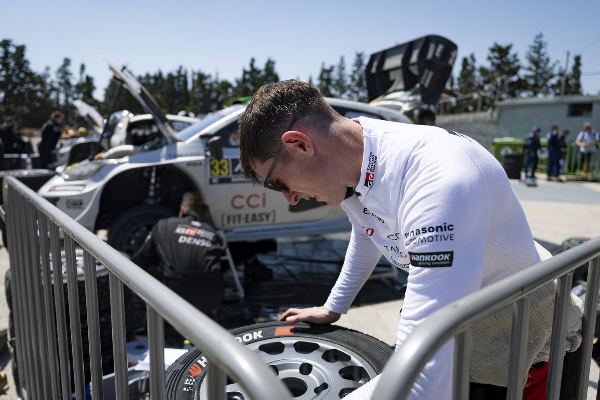 A long and tough day in the car, it’s been very, very hot 🥵 🌡️

It’s been a tough day opening the road, but the positive thing is we have managed to get through with minimal issue and we are up to fourth.
All in all, we have to be satisfied with the day, we go again tomorrow! 🇬🇷