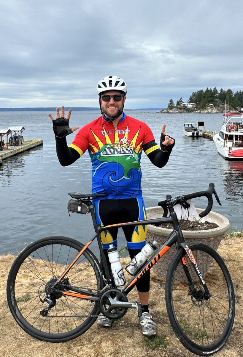 Sergeant Christopher Woods (@sgtcwoods) on Twitter photo About to kick off our first #Ride4Lee for my colleague and fellow <a href="/VPDBikes/">VPD Bikes</a> member who was recently diagnosed with ALS. The ride which had officers, friends family and others is a way of supporting Lee and raising awareness for #ALS
<a href="/VancouverPD/">Vancouver Police</a> <a href="/Canuckula/">Sgt Lee Marten</a> About to kick off our first #Ride4Lee for my colleague and fellow <a href="/VPDBikes/">VPD Bikes</a> member who was recently diagnosed with ALS. The ride which had officers, friends family and others is a way of supporting Lee and raising awareness for #ALS
<a href="/VancouverPD/">Vancouver Police</a> <a href="/Canuckula/">Sgt Lee Marten</a>