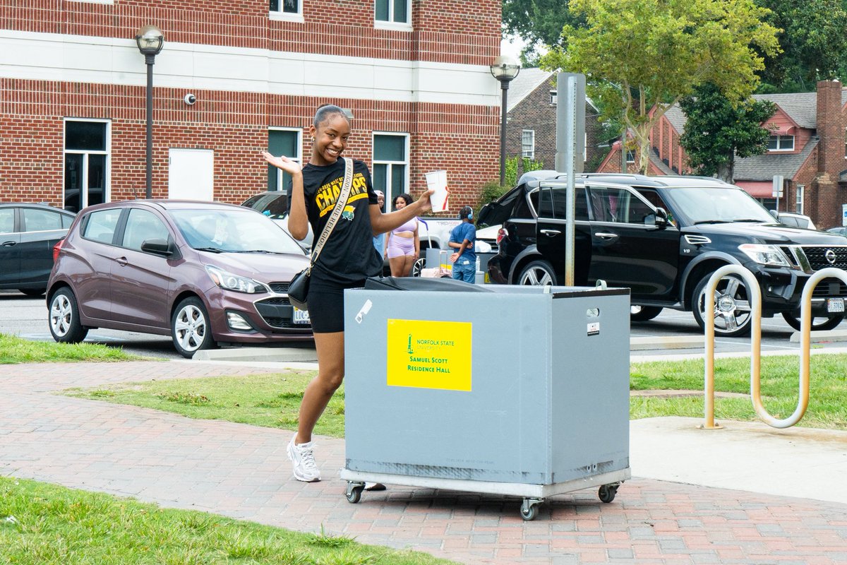 NorfolkStateWBB's tweet image. Back on campus and ready to work!💪
#GoldStandard🔰