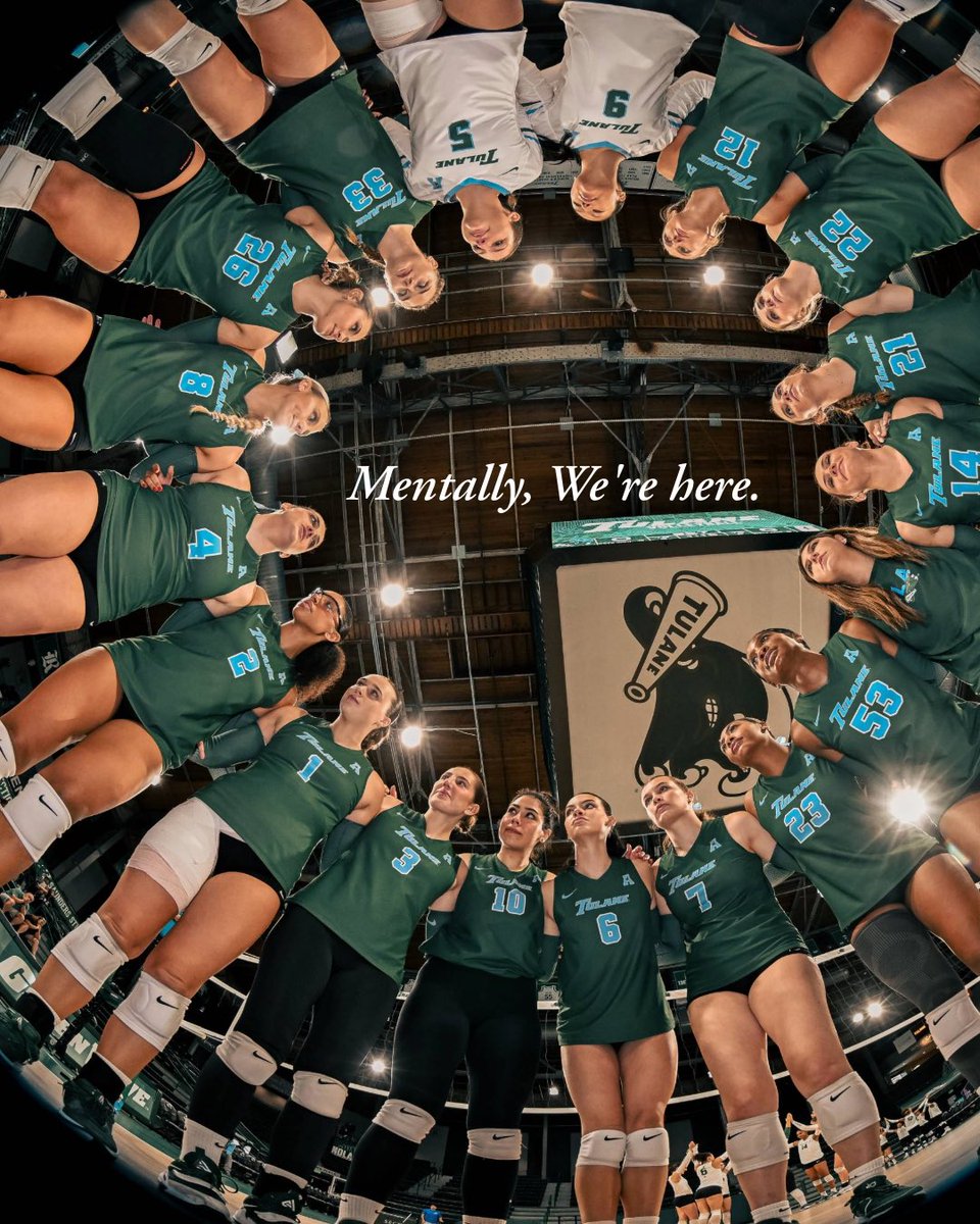 Tulane Volleyball tweet media