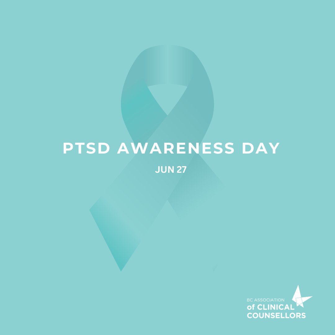 bccounsellors's tweet image. Nearly two-thirds (63%) of adults living in Canada reported that they had been exposed to a potentially traumatic event. PTSD is real.
Find a counsellor to help you navigate PTSD, self-care - bcacc.ca/counsellors/
#MentalHealth #PTSD #Awareness
