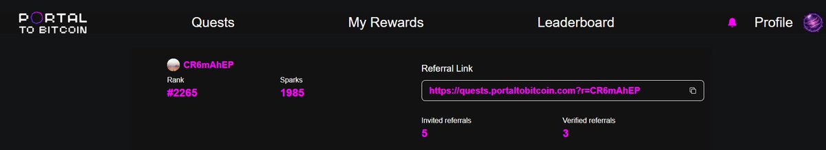 filipeinuzuka's tweet photo. Being part of a community and keeping up the rhythms is not easy. I believe I got a good rank at @PortaltoBitcoin  and it is a community that is only growing, and we are close to its TGE. I have high expectations for this project, I believe they value their community!! https://t.co/1iPRHsqLcj