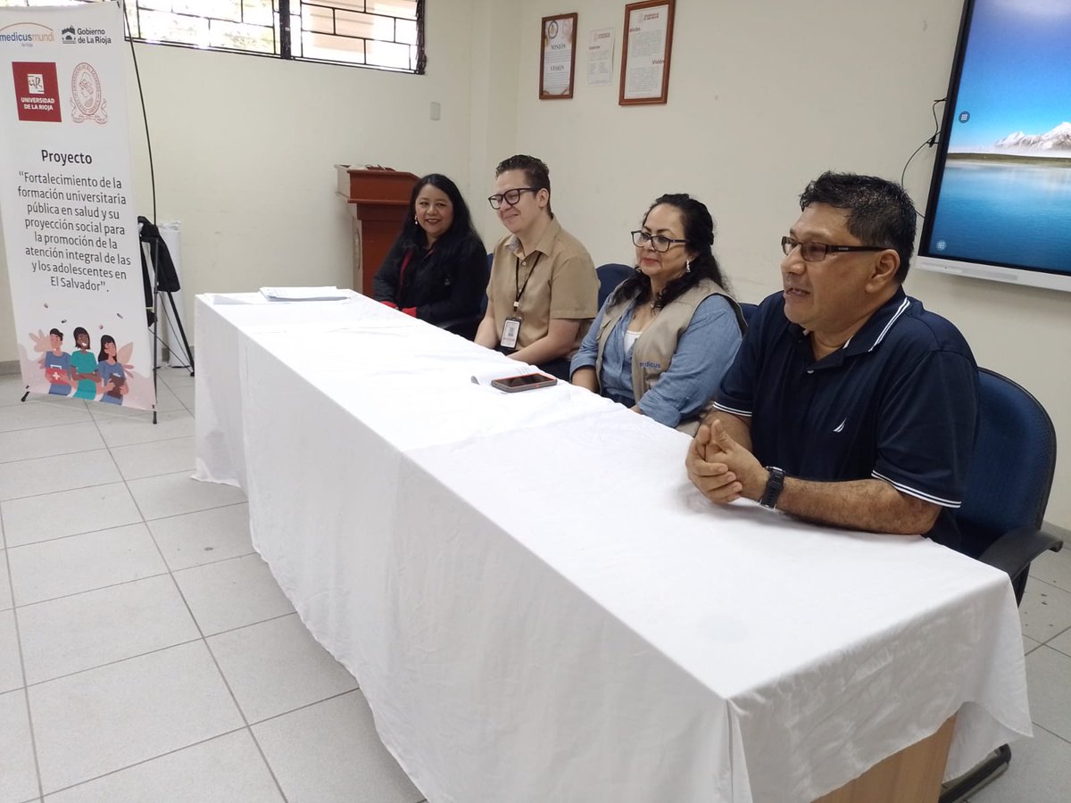 CensaludUES's tweet photo. Inauguración del “Curso de Habilidades para la vida” con el propósito de capacitar y replicar conocimientos.
 #censaludues #educación #saludmental #saludpública #cooperacióninternacional #medicusmundi #universidaddelarioja #atenciónintegral https://t.co/uQ6yYaDmao