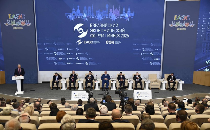 Muy fructífera la visita del Presidente <a href="/DiazCanelB/">Miguel Díaz-Canel Bermúdez</a> a #Belarús y su participación en sesión del Consejo Supremo de Unión Económica Euroasiática. 
Es firme la voluntad de fortalecer la cooperación en áreas como energía, alimentos, transporte, turismo y biotecnología.

#UnidosXCuba