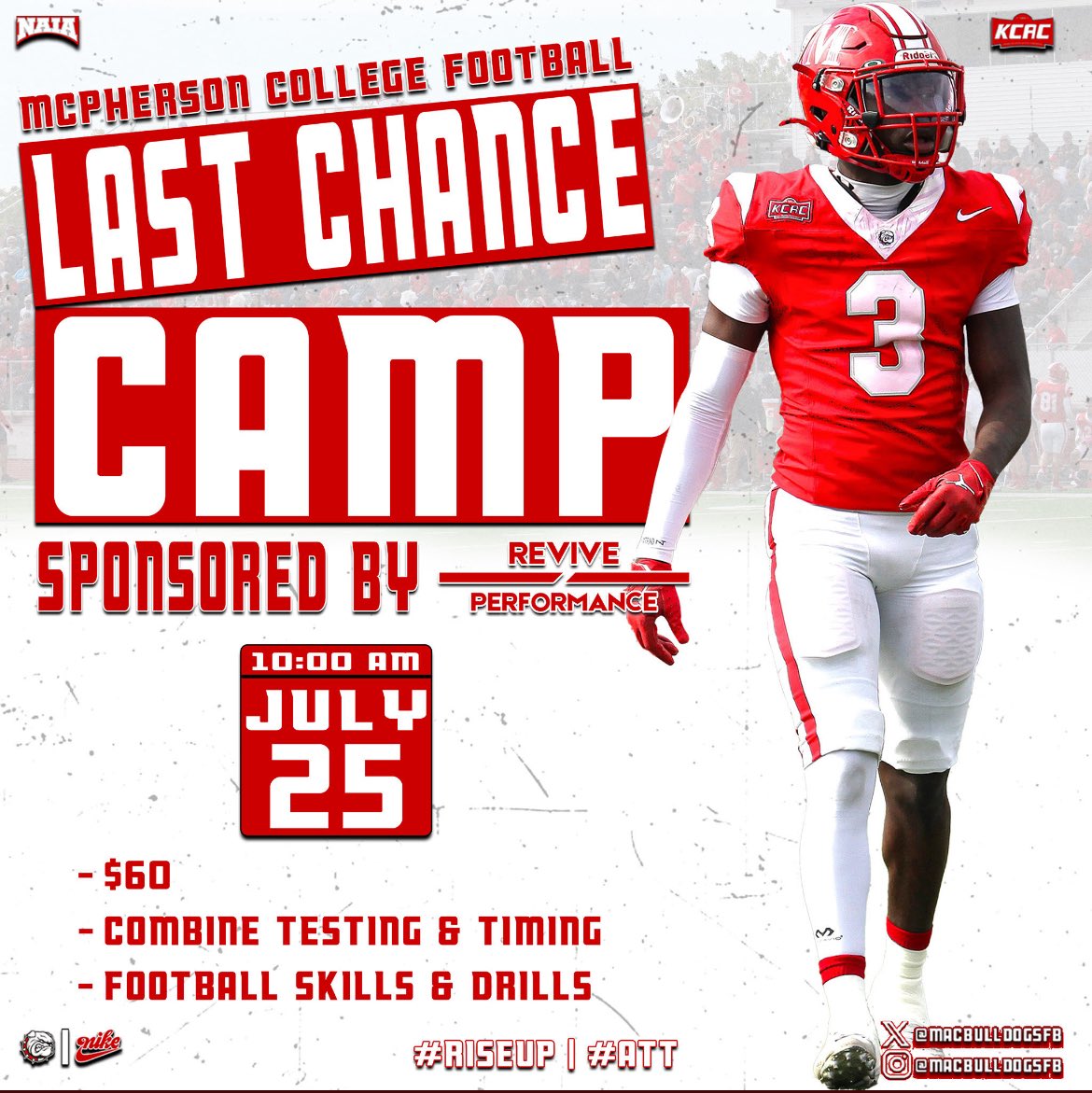 Thank you for the invite!! <a href="/LakenWebb04/">Laken Webb</a> <a href="/MACBulldogsFB/">McPherson Football</a>