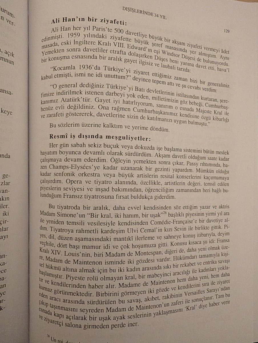 .
Kemalistler diyor ki;

"Atatürk öyle büyük ki İngiliz kralı bile ayağına kadar geldi."

Bunun öyle olmadığını diğer paylaşımlarda göstermiştim. Şimdi ek bilgi:

Yıl 1959. Kralın karısı M.Kemal'in ismini bile unutmuş.