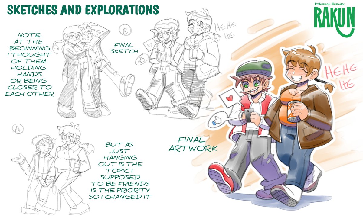 rakun01_'s tweet image. Commission work~! #friends
#conceptart #sketch #rakun01 #rakun001