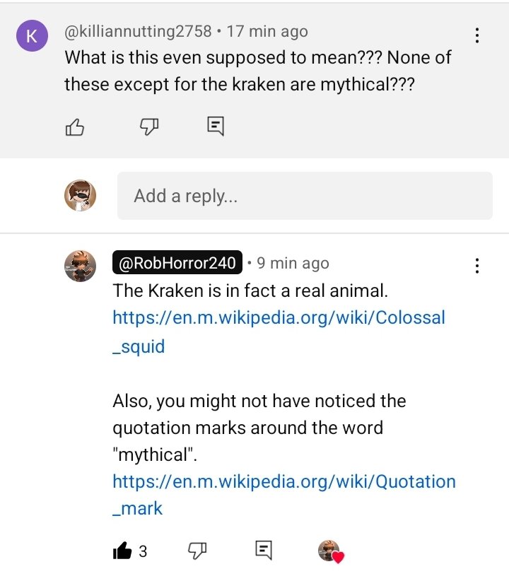 I typed this like it was a community note.