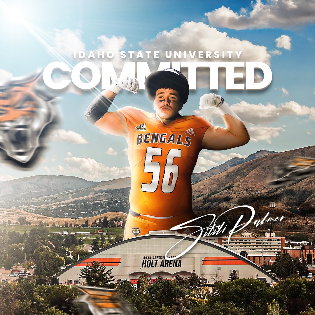 Sitili Wayne Matangi Palmer (@matangifam) on Twitter photo I’m so honored and blessed to have the opportunity to play for Idaho State University football. Thank you to everyone that helped me on my journey.
<a href="/coachaliifua/">Ricky Aliifua</a>
<a href="/gnduff/">Grant Duff</a>
<a href="/CodyHawkins/">Cody Hawkins</a>
<a href="/CoachBlevinsISU/">Buddy Blevins</a>
<a href="/BengalGridiron/">Idaho State Football</a> I’m so honored and blessed to have the opportunity to play for Idaho State University football. Thank you to everyone that helped me on my journey.
<a href="/coachaliifua/">Ricky Aliifua</a>
<a href="/gnduff/">Grant Duff</a>
<a href="/CodyHawkins/">Cody Hawkins</a>
<a href="/CoachBlevinsISU/">Buddy Blevins</a>
<a href="/BengalGridiron/">Idaho State Football</a>