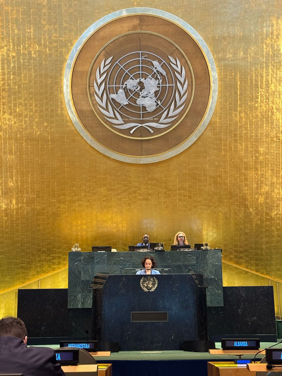 CyprusinUN's tweet image. #UN80| #Cyprus🇨🇾reaffirms its unwavering commitment to the principles of the #UNCharter🇺🇳 - a timeless blueprint for #peace🕊️
For countries like 🇨🇾 that have endured foreign invasion & ongoing illegal military occupation, upholding the #Charter🇺🇳 is more relevant than ever.