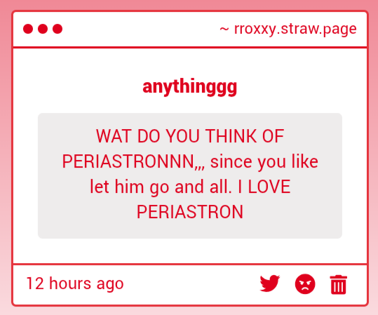 i like peri ! they r very whimsical and I like their funny face