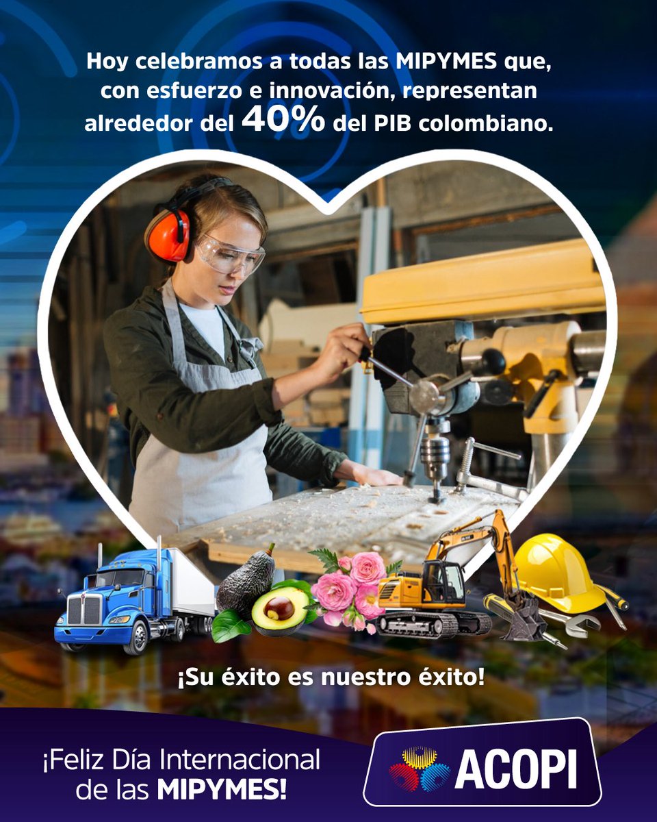 El aporte de las MIPYMES al PIB no es solo una cifra: es reflejo de su resiliencia y capacidad de innovar.
¡Apostarle a ellas es apostarle al progreso del país!
#InnovaciónMIPYME #CrecimientoCompartido #DíaDeLasMIPYMES 📈🇨🇴