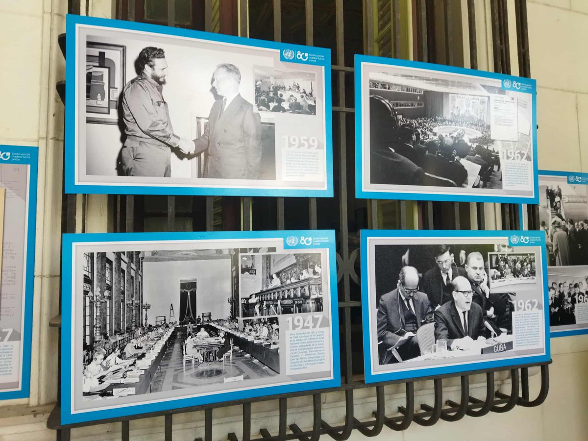 ArchivoMINREX's tweet image. Agradecemos la invitación y la posibilidad de colaborar en la exposición “Cuba y las Naciones Unidas: hitos en el camino de los 80”, en la sede de la @AcnuCuba
¡Muchas felicidades! ❤🇨🇺🇨🇺🇨🇺
#SomosCGDMinrex
#MemoriaHistórica
#EmpoderarLosArchivos