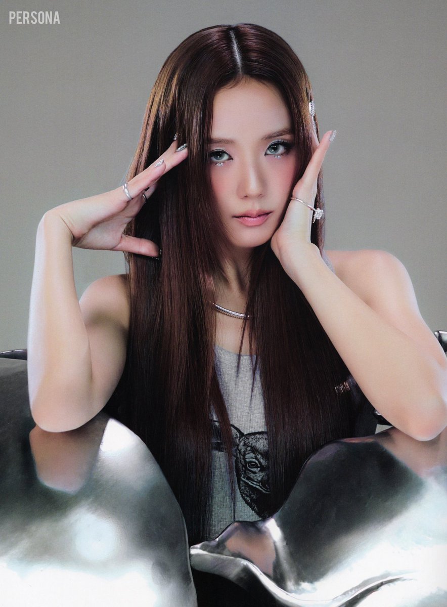 JISOO looks stunning for the ‘Amortage’ photobook.