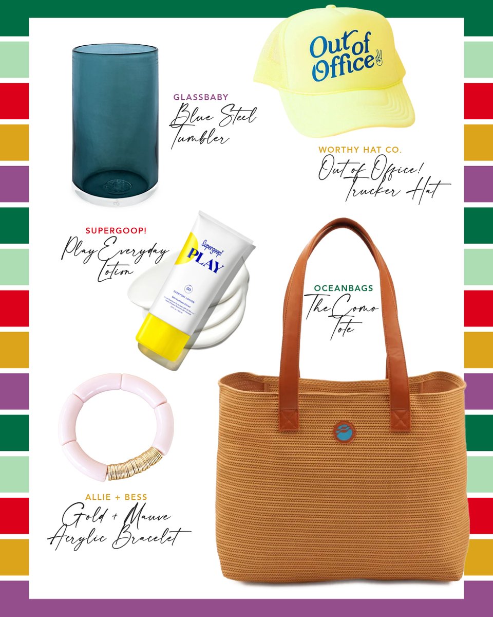 Make a splash this summer with these gifts that give back! 🏖️🌊 All of the items in our Summer Essentials Gift Guide make an impact for GOOD in some way, so shop with intent as you stay ready this summer.☀️