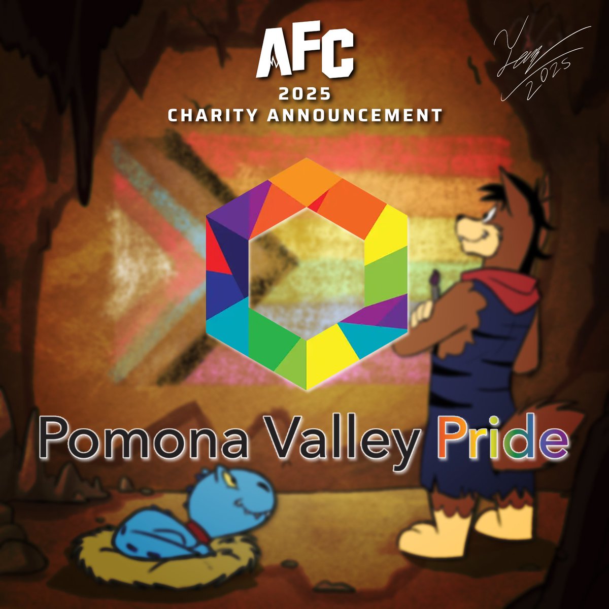Another Furry Con | Sept 19-21, 2025 (@anotherfurrycon) on Twitter photo We're closing out Pride month with our Charity Announcement!
#AFC2025's beneficiary is nonprofit Pomona Valley Pride. They're an LGBTQ+ org dedicated to creating safe & affirming spaces around the area that empower & connect queer individuals together!π³οΈβππ³οΈββ§οΈ
anotherfurrycon.com/charity We're closing out Pride month with our Charity Announcement!
#AFC2025's beneficiary is nonprofit Pomona Valley Pride. They're an LGBTQ+ org dedicated to creating safe & affirming spaces around the area that empower & connect queer individuals together!π³οΈβππ³οΈββ§οΈ
anotherfurrycon.com/charity